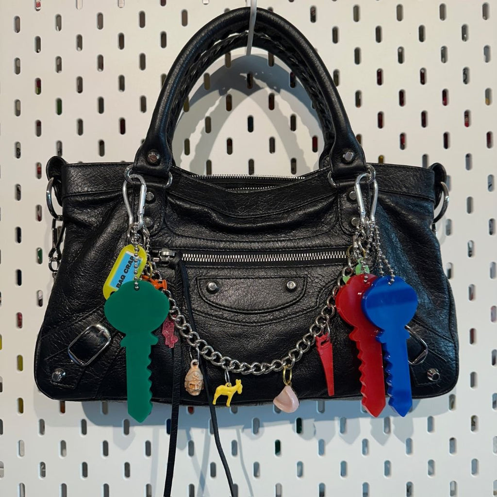 Xlarge Novelty Lucite Key Bag Charms