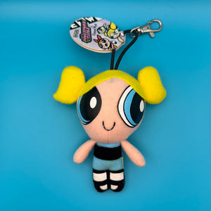 Deadstock  Bubbles Powerpuff Girls Plush -  vintage keychain vintage charms for bag nostalgia vintage keychains y2k collectible - Bag Crap