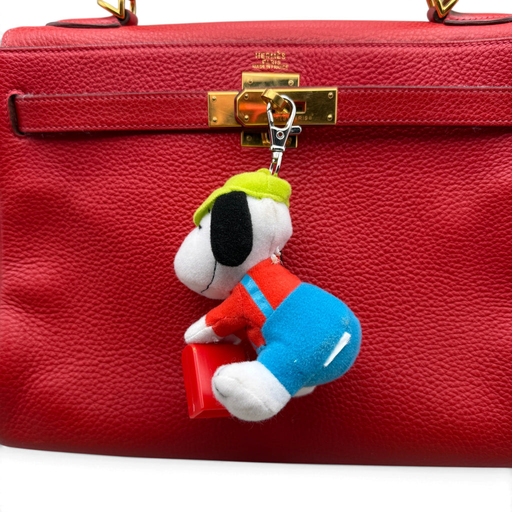 Vintage Snoopy Scout Plush Bag Charm Keychain
