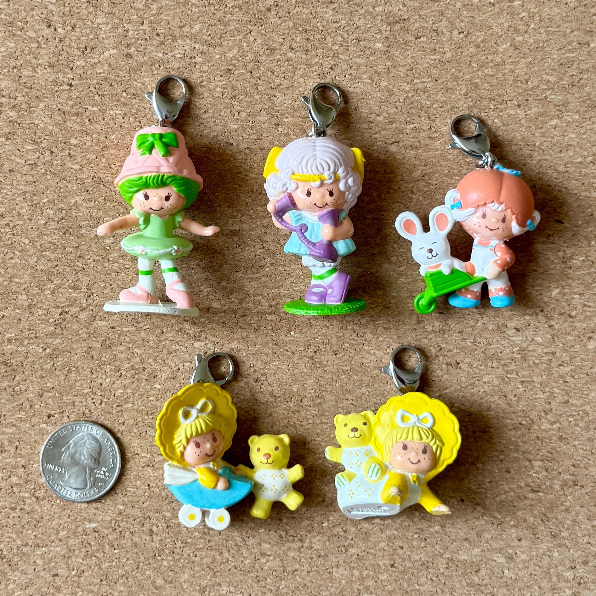 80s Strawberry Shortcake Doll  s: You Pick -  vintage keychain vintage charms for bag nostalgia vintage keychains y2k collectible - Bag Crap