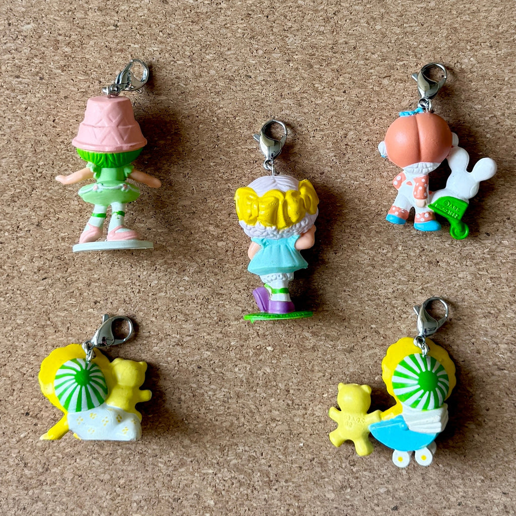 Vintage 80s Strawberry Shortcake Doll Bag Charms: You Pick
