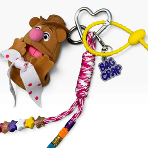 Fozzie Bear Plush   Set -  vintage keychain vintage charms for bag nostalgia vintage keychains y2k collectible - Bag Crap