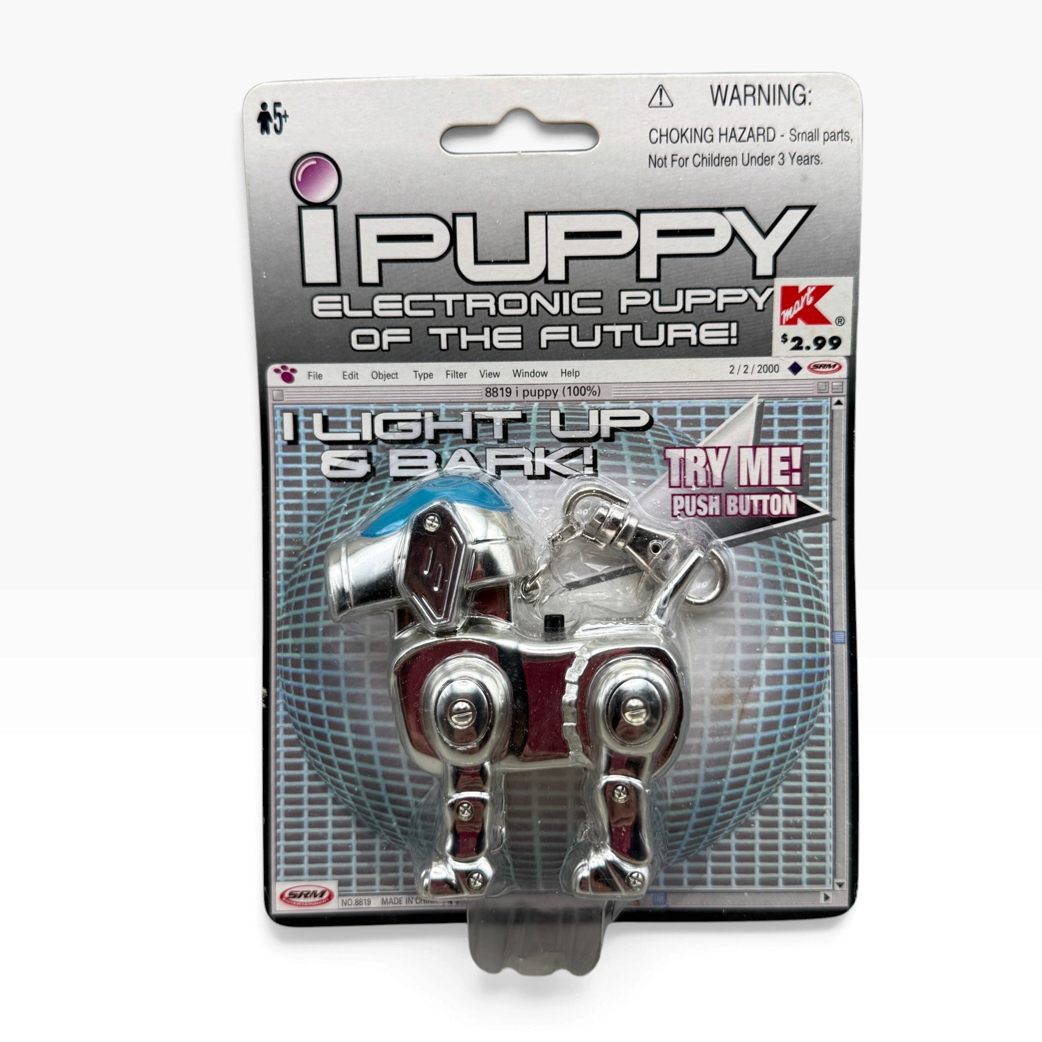 RARE NIP   Electronic Robot Pet s — iPuppy & Digital Catty -  vintage keychain vintage charms for bag nostalgia vintage keychains y2k collectible - Bag Crap