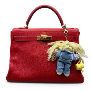 Mini Cabe Patch Kids Plush Doll -  vintage keychain vintage charms for bag nostalgia vintage keychains y2k collectible - Bag Crap