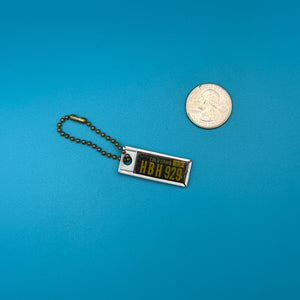 1960s-  s &   s: Black Collection -  vintage keychain vintage charms for bag nostalgia vintage keychains y2k collectible - Bag Crap