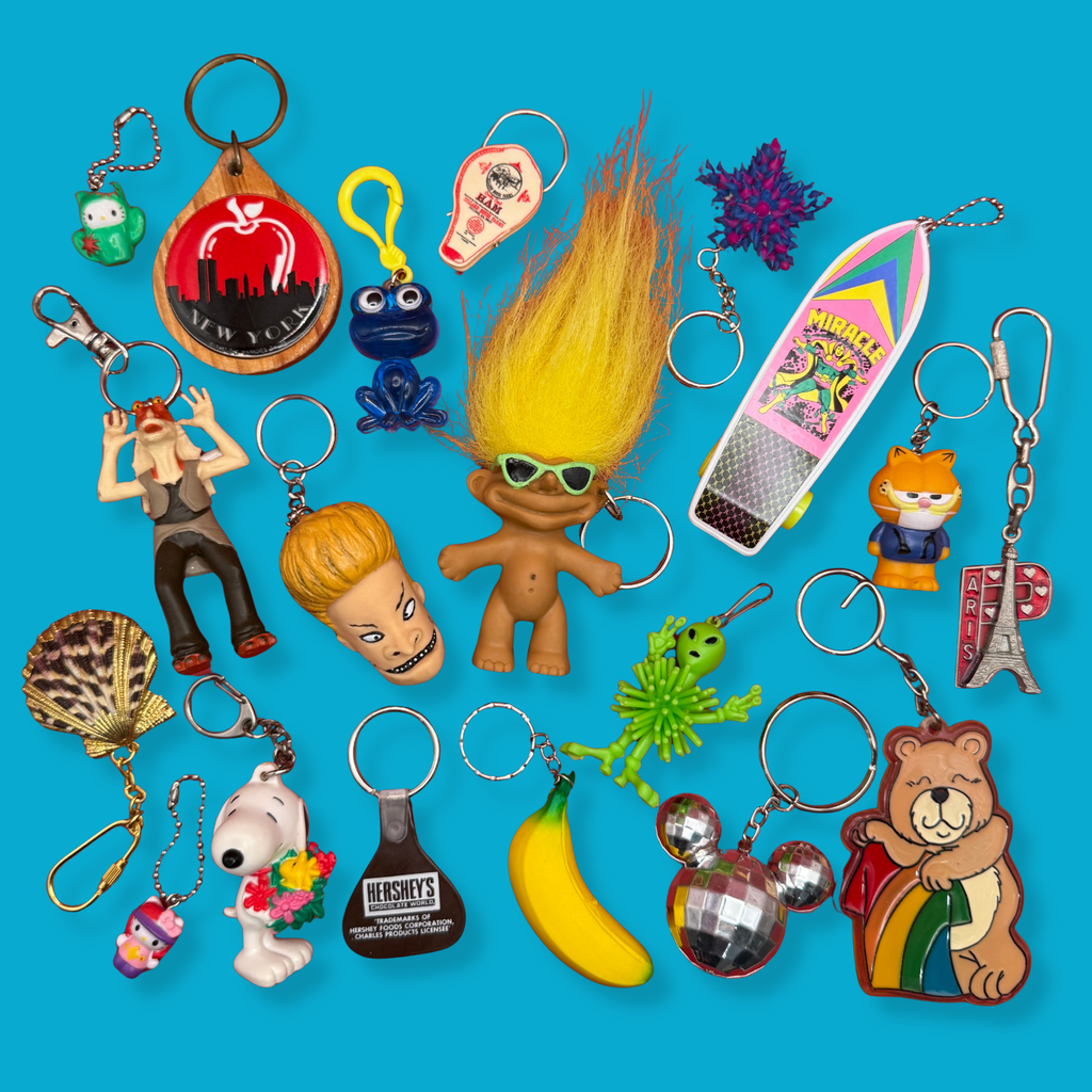 1970s-Y2K Vintage Bag Charms & Vintage Keychains: Drop 55