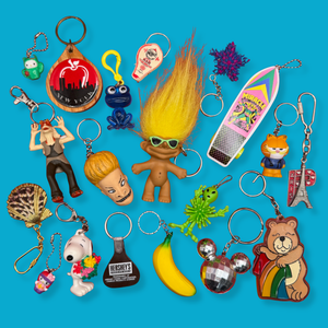 1970s-   s &  s: Drop 55 -  vintage keychain vintage charms for bag nostalgia vintage keychains y2k collectible - Bag Crap