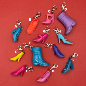 90s Barbie Shoe Mini s- You Pick - barbie doll toy pink rare vintage keychain vintage charms for bag nostalgia vintage keychains y2k collectible - Bag Crap