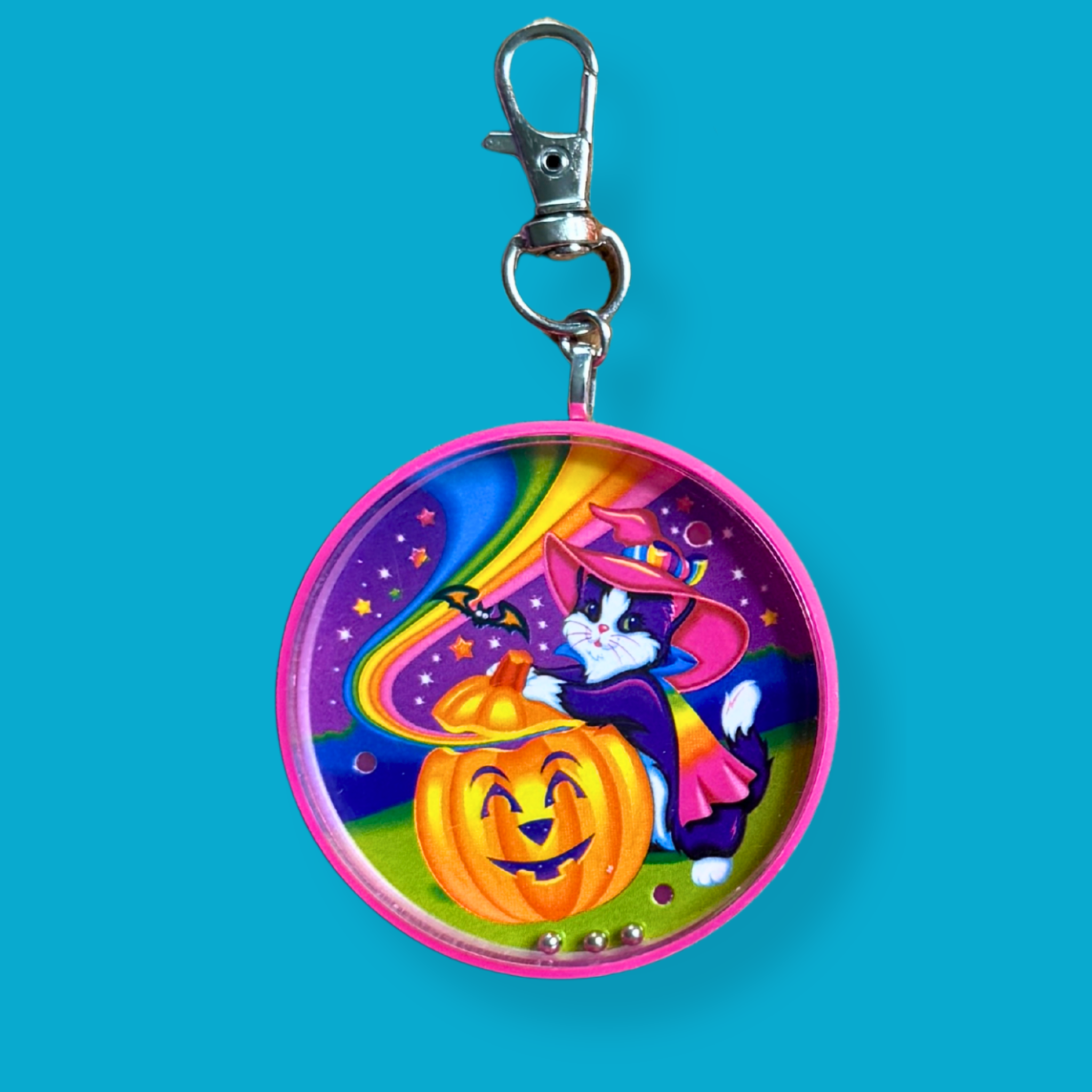 RARE  Lisa Frank Halloween  s -  vintage keychain vintage charms for bag nostalgia vintage keychains y2k collectible - Bag Crap