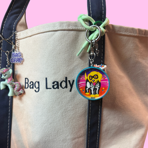 RARE  Lisa Frank Halloween  s -  vintage keychain vintage charms for bag nostalgia vintage keychains y2k collectible - Bag Crap