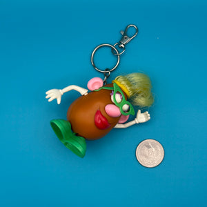 1970s- s— Mrs. Potato Head, Cabe Patch Kids -  vintage keychain vintage charms for bag nostalgia vintage keychains y2k collectible - Bag Crap